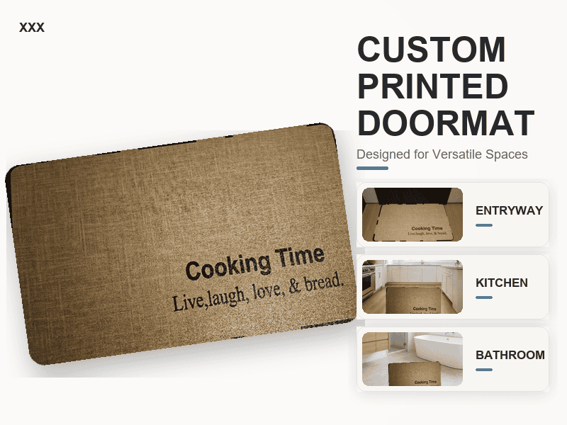 Soft-Touch Coated Absorbent Floor Mat-Cooking Time