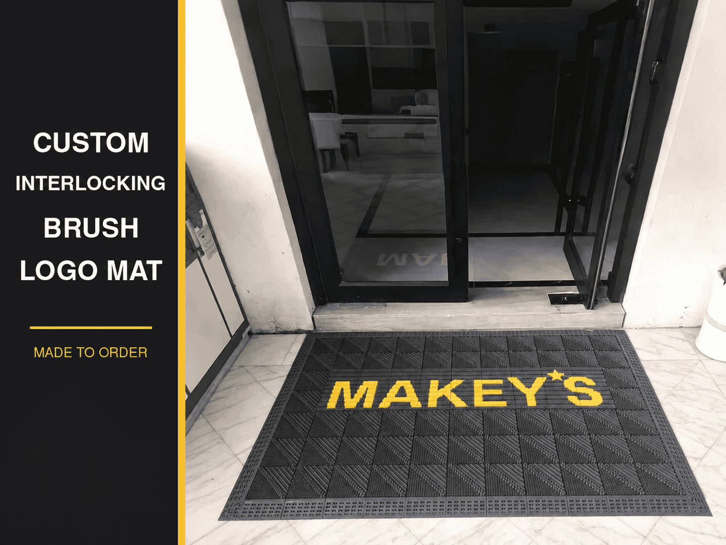 From One Sample to Three Repeat Orders—A Custom Logo Mat for a U.S. Customer